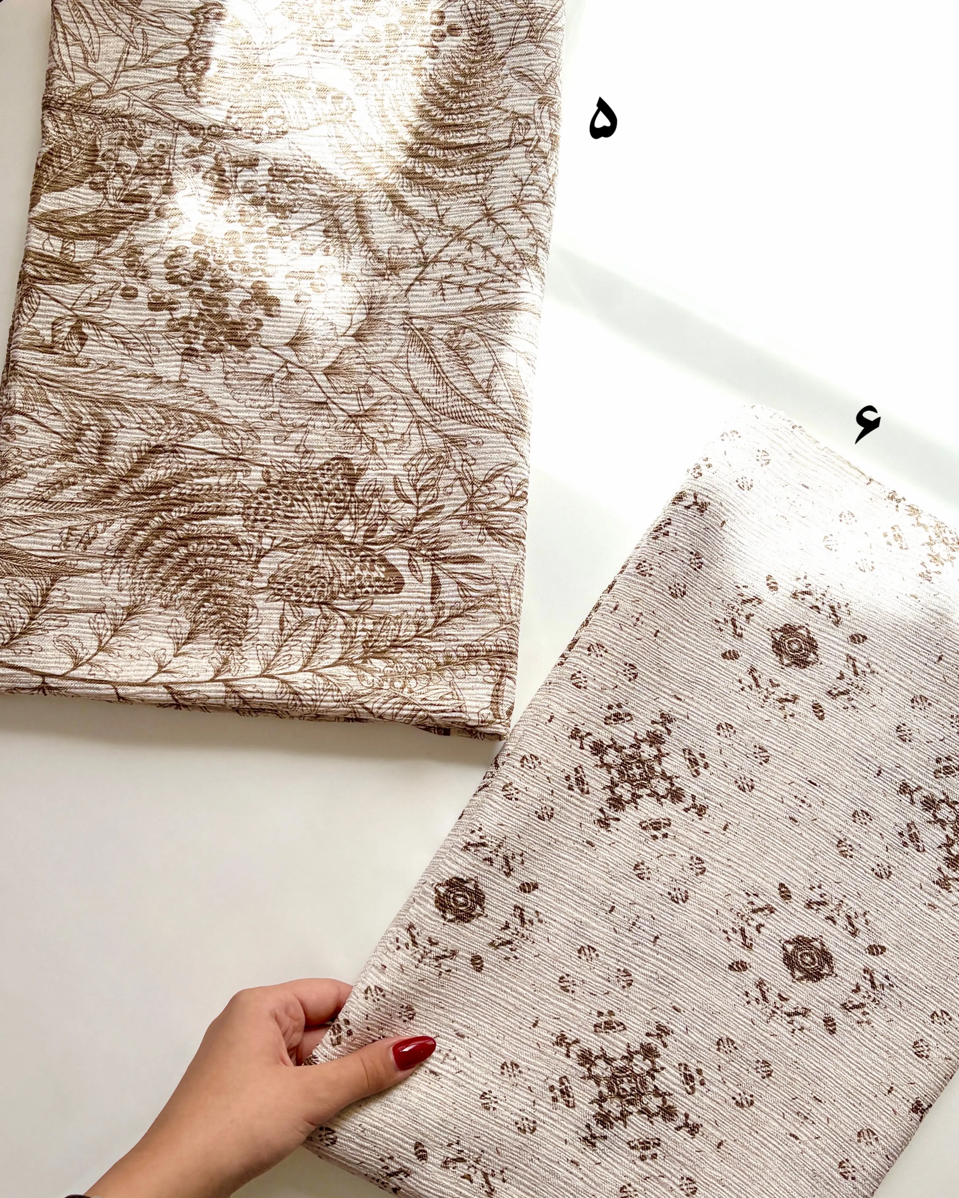 شال کریشه کرم